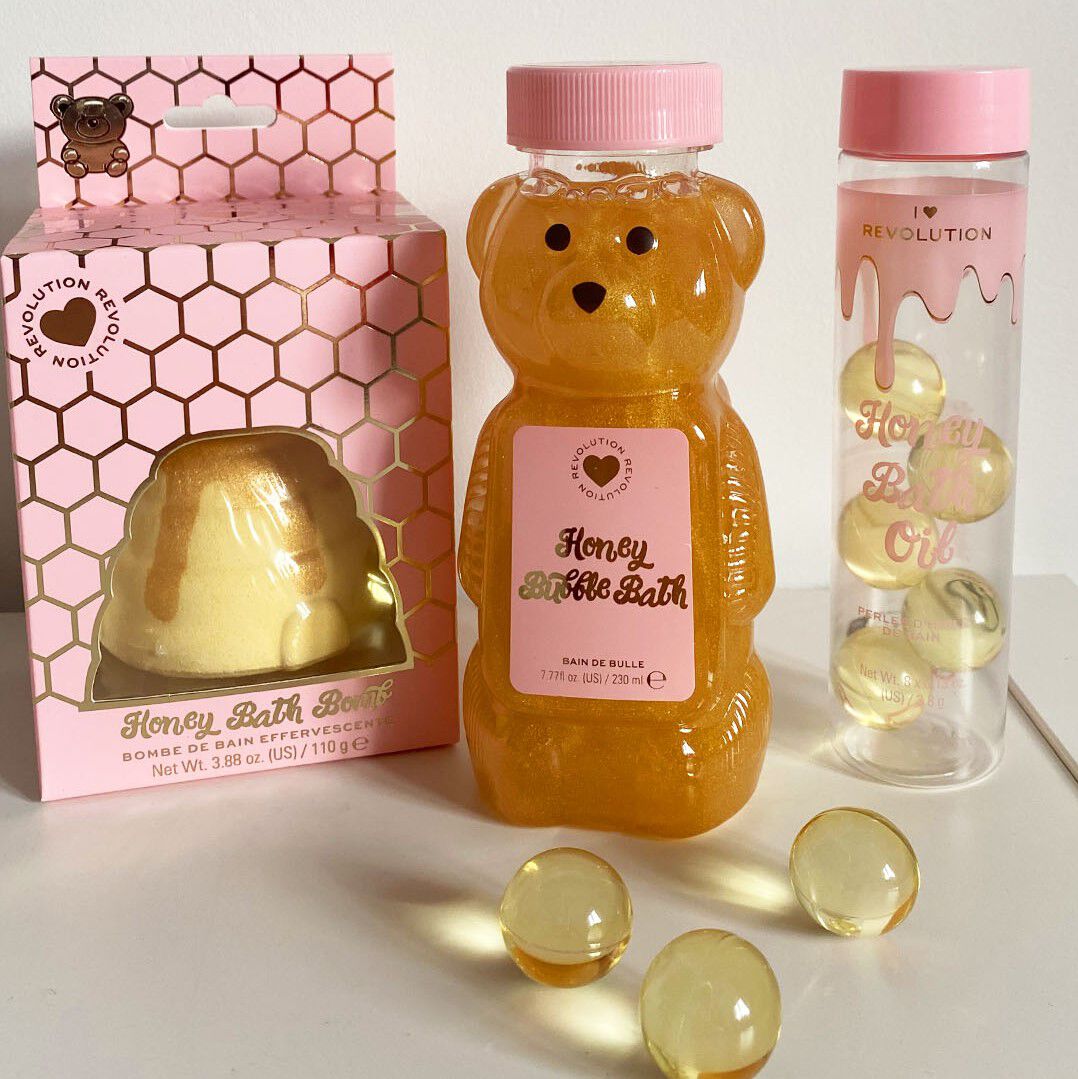 I Heart Revolution Honey Bath Oil Balls